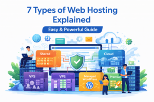 Types Of Web Hosting Explained (Shared, Vps, Cloud, Premium) 1 types of web hosting