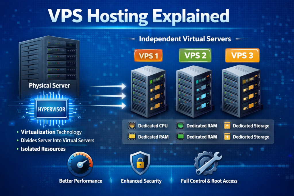 Vps Hosting Explained (2026) – What It Is, Benefits &Amp; When To Upgrade 1 vps hosting explained