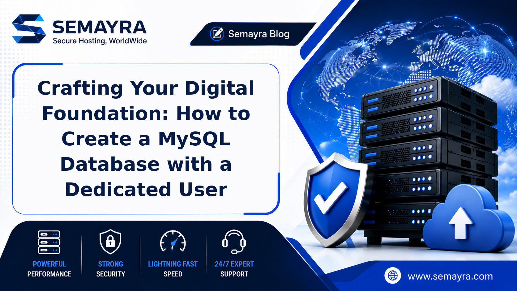 Crafting Your Digital Foundation: How to Create a MySQL Database with a Dedicated User