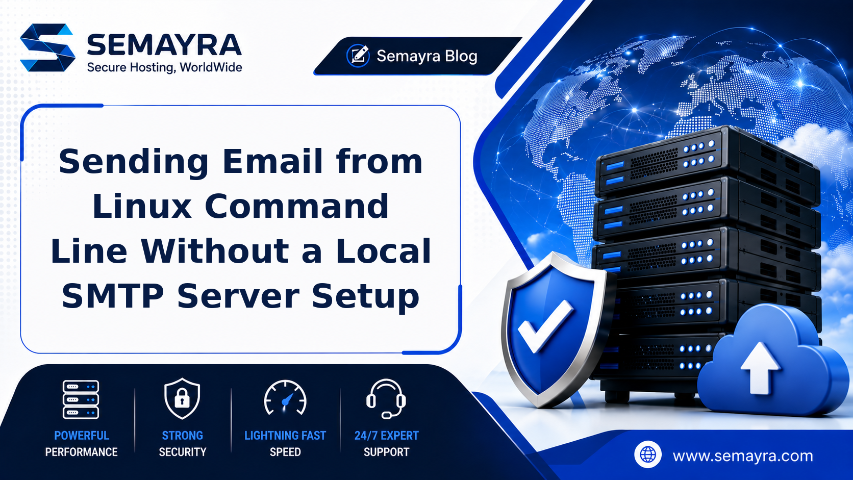 Sending Email from Linux Command Line Without a Local SMTP Server Setup